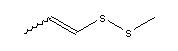 Methyl prop-1-enyl disulphide Structure,5905-47-5Structure