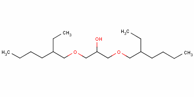 1,3-Bis[(2-ethylhexyl)oxy]propan-2-ol Structure,59068-03-0Structure