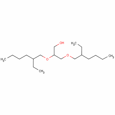 2,3-Bis[(2-ethylhexyl)oxy]propan-1-ol Structure,59068-04-1Structure