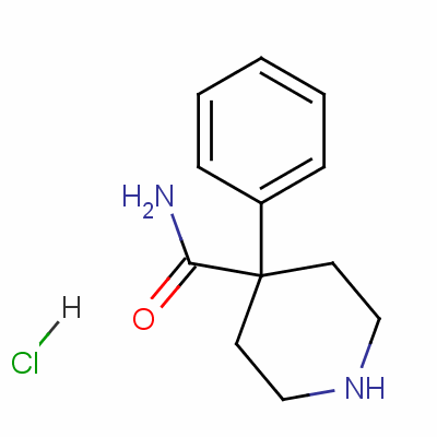 4-Phenylpiperidine-4-carboxamide monohydrochloride Structure,59083-35-1Structure