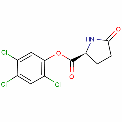 2,4,5-Trichlorophenyl 5-oxo-l-prolinate Structure,5910-47-4Structure