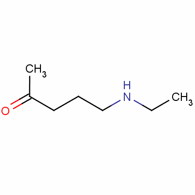 5-(乙基氨基)戊烷-2-酮結(jié)構(gòu)式_59127-80-9結(jié)構(gòu)式