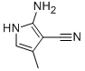 2-Amino-4-methyl-1h-pyrrole-3-carbonitrile Structure,59146-60-0Structure