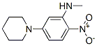 Benzenamine,n-methyl-2-nitro-5-(1-piperidinyl )- (9ci) Structure,591735-92-1Structure