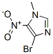 4-Bromo-1-methyl-5-nitro-1h-imidazole Structure,59177-47-8Structure