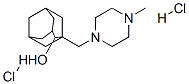 1-[(4-Methylpiperazin-1-yl)methyl ]adamantan-2-ol dihydrochloride Structure,59177-68-3Structure