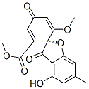 (R)-4-hydroxy-6’-methoxy-6-methyl-3,4’-dioxospiro[benzofuran-2(3h),1’-[2,5]cyclohexadiene]-2’-carboxylic acid methyl ester Structure,59187-35-8Structure