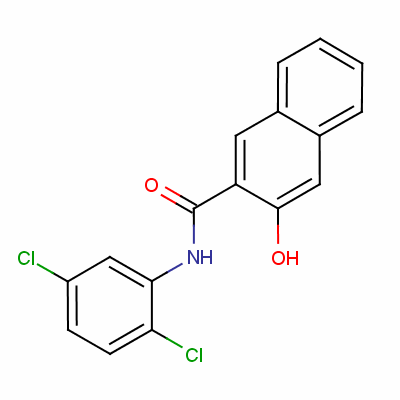 N-(2,5-dichlorophenyl)-3-hydroxynaphthalene-2-carboxamide Structure,59192-05-1Structure