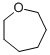 Hexamethylene oxide Structure,592-90-5Structure