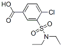 4-Chloro-3-diethylsulfamoyl-benzoic acid Structure,59210-68-3Structure