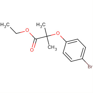 2-(4-Bromophenoxy)-2-methylpropanoic acid ethyl ester Structure,59227-80-4Structure