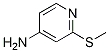 2-(Methylthio)-4-pyridinamine Structure,59243-39-9Structure