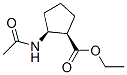 Cyclopentanecarboxylic acid,2-(acetylamino)-,ethyl ester,(1r,2s)-(9ci) Structure,592503-41-8Structure