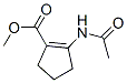 1-Cyclopentene-1-carboxylic acid, 2-(acetylamino)-, methyl ester Structure,592503-43-0Structure