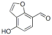 7-Benzofurancarboxaldehyde,4-hydroxy- Structure,59254-29-4Structure