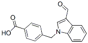 Benzoic acid,4-[(3-formyl-1h-indol-1-yl)methyl]- (9ci) Structure,592546-71-9Structure