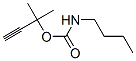 Carbamic acid,butyl-,1,1-dimethyl-2-propynyl ester (9ci) Structure,59255-60-6Structure