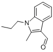 1H-indole-3-carboxaldehyde,2-methyl-1-propyl-(9ci) Structure,592550-46-4Structure