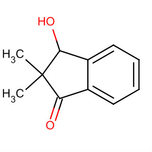 3-Hydroxy-2,2-dimethyl-1-indanone Structure,59269-93-1Structure