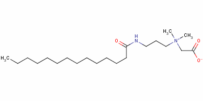 (Carboxymethyl)dimethyl-3-[(1-oxotetradecyl)amino]propylammonium hydroxide Structure,59272-84-3Structure