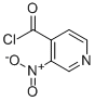 4-Pyridinecarbonyl chloride,3-nitro-(9ci) Structure,59290-83-4Structure