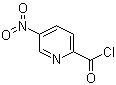 5-Nitro-2-pyridinecarbonyl chloride Structure,59290-88-9Structure