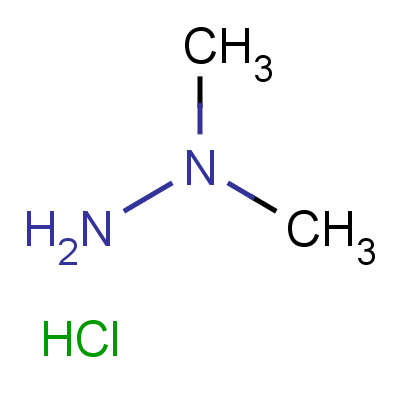 1,1-Dimethylhydrazine hydrochloride Structure,593-82-8Structure