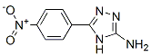 5-(4-Nitrophenyl)-4H-1,2,4-triazol-3-amine Structure,59301-21-2Structure