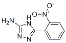 5-(2-Nitrophenyl)-4H-1,2,4-triazol-3-amine Structure,59301-22-3Structure