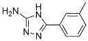 5-(3-Methylphenyl)-4H-1,2,4-triazol-3-amine Structure,59301-24-5Structure