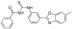 Benzamide,n-[[[3-(6-methyl-2-benzoxazolyl)phenyl ]amino]thioxomethyl ]-(9ci) Structure,593238-59-6Structure