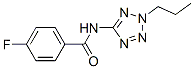 Benzamide,4-fluoro-n-(2-propyl-2h-tetrazol-5-yl)-(9ci) Structure,593241-46-4Structure