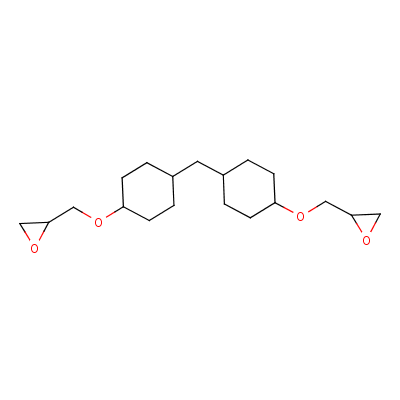 1,1’-Methylenebis[4-(2,3-epoxypropoxy)cyclohexane] Structure,59333-65-2Structure