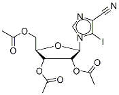 5-碘-1-(2’,3’,5’-三-O-乙?；?beta-D-呋喃核糖基)-咪唑并-4-甲腈結(jié)構(gòu)式_59354-00-6結(jié)構(gòu)式