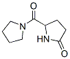 Pyrrolidine, 1-[(5-oxo-2-pyrrolidinyl)carbonyl]- (9ci) Structure,59354-66-4Structure