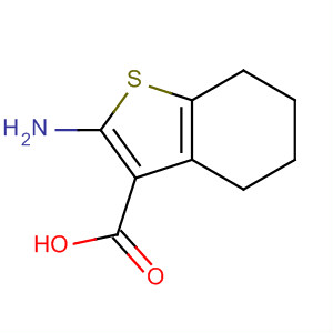 2-Amino-4,5,6,7-tetrahydrobenzo[b]thiophene-3-carboxylic acid Structure,5936-58-3Structure