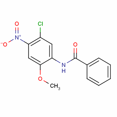 N-(5-chloro-2-methoxy-4-nitrophenyl)benzamide Structure,59385-63-6Structure