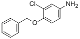 4-Benzyloxy-3-chloroaniline Structure,59404-86-3Structure