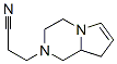 Pyrrolo[1,2-a]pyrazine-2(1h)-propanenitrile, hexahydro- (9ci) Structure,59436-23-6Structure