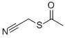 Cyanomethyl ethanethioate Structure,59463-56-8Structure