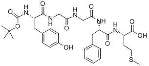 Boc-tyr-gly-gly-phe-met-oh Structure,59481-77-5Structure