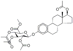 17Beta-acetyl-estradiol 3-(tri-o-acetyl-beta-d-glucuronic acid methyl ester) Structure,59495-70-4Structure