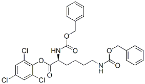 N2,n6-bis[(benzyloxy)carbonyl ]-l-lysine (2,4,6-trichlorophenyl) ester Structure,59515-50-3Structure