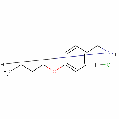 P-butoxybenzylamine hydrochloride Structure,59528-29-9Structure