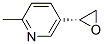 Pyridine,2-methyl-5-(2r)-oxiranyl-(9ci) Structure,595544-68-6Structure