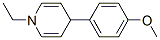 Pyridine,1-ethyl-1,4-dihydro-4-(4-methoxyphenyl)-(9ci) Structure,595544-73-3Structure