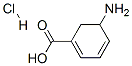 3-Amino-2,3-dihydrobenzoic acid hydrochloride Structure,59556-17-1Structure