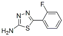 2-Amino-5-(2-fluorophenyl)-1,3,4-thiadiazole Structure,59565-51-4Structure