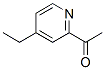 Ethanone,1-(4-ethyl-2-pyridinyl)-(9ci) Structure,59576-27-1Structure