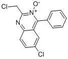 6-Chloro-2-(chloromethyl)-4-phenylquinazoline-3-oxide Structure,5958-24-7Structure